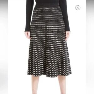 New Max Studio Womens pleated Sweater Skirt Size S